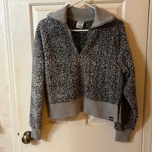 VS Pink sherpa sweater.